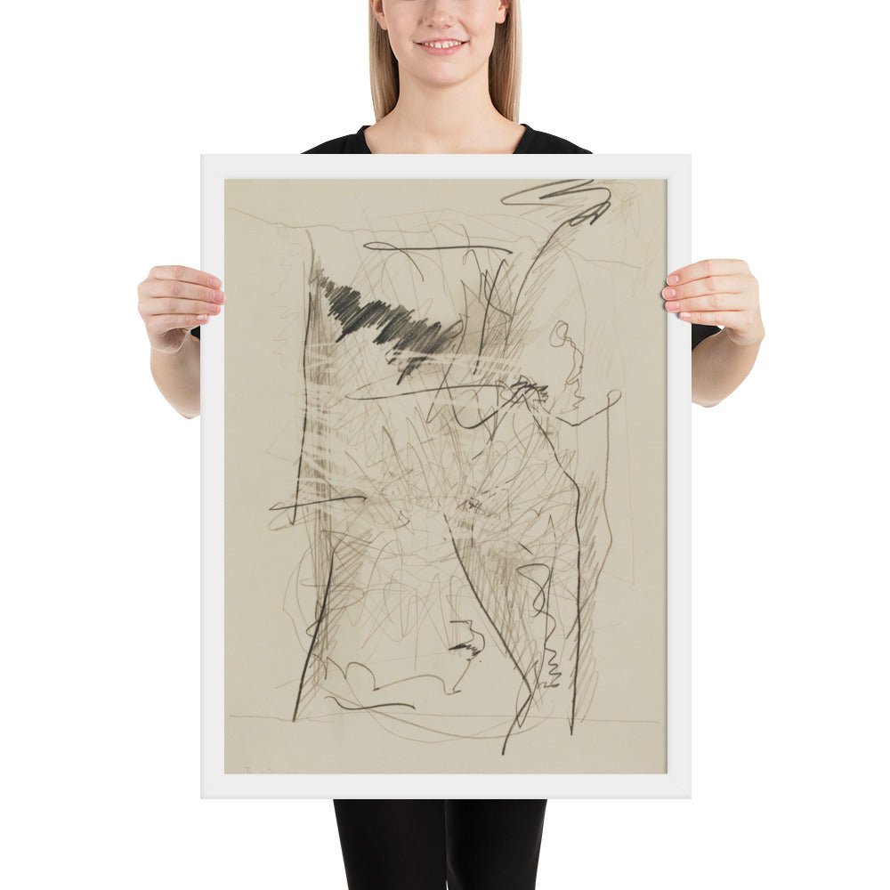 17.11.1982 by Gerhard Richter, Framed poster
