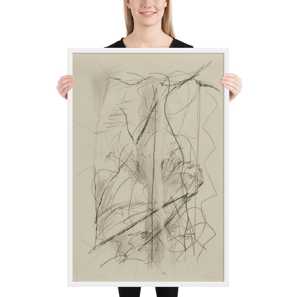 17.11.82 by Gerhard Richter, Framed poster