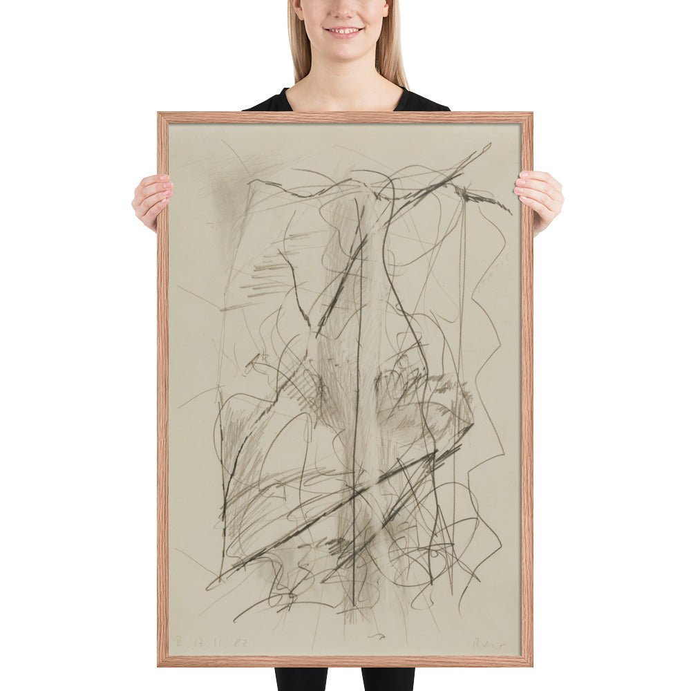 17.11.82 by Gerhard Richter, Framed poster
