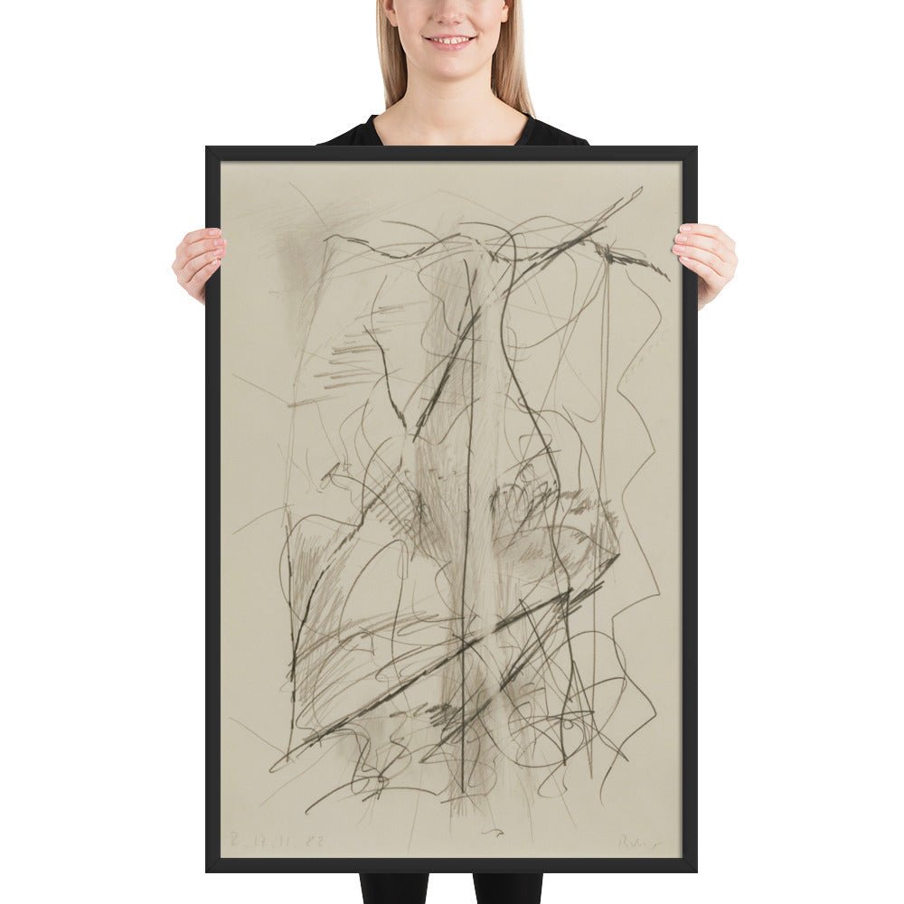 17.11.82 by Gerhard Richter, Framed poster
