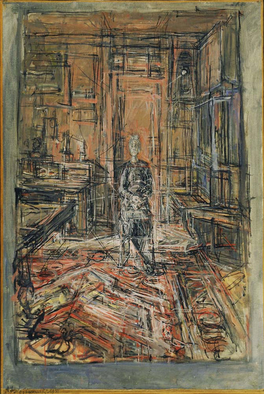 Alberto Giacometti - The Artist's Mother, modernist poster print A2 poster print