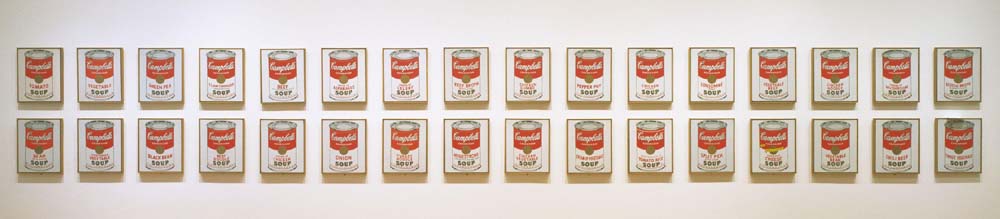 Andy Warhol - Campbell's Soup Cans, modernist poster print A2 poster print