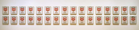 Andy Warhol - Campbell's Soup Cans, modernist poster print A2 poster print