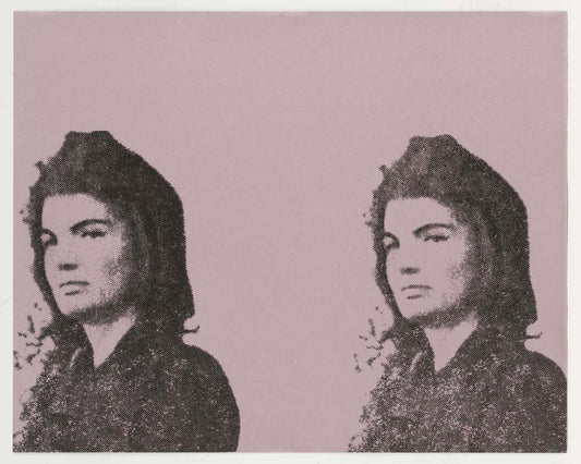 Andy Warhol - Jackie II from 11 Pop Artists, volume II, modernist poster print A2 poster print