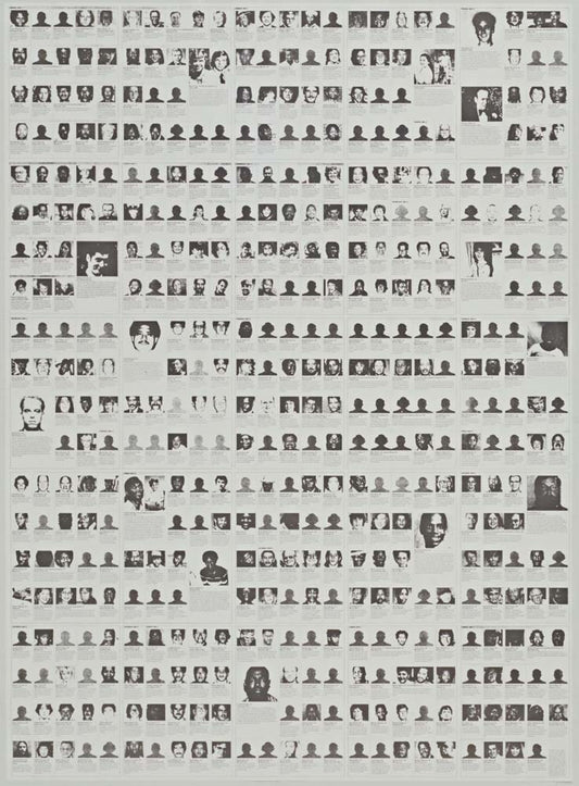 Felix Gonzalez-Torres - Untitled, modernist poster print A2 poster print