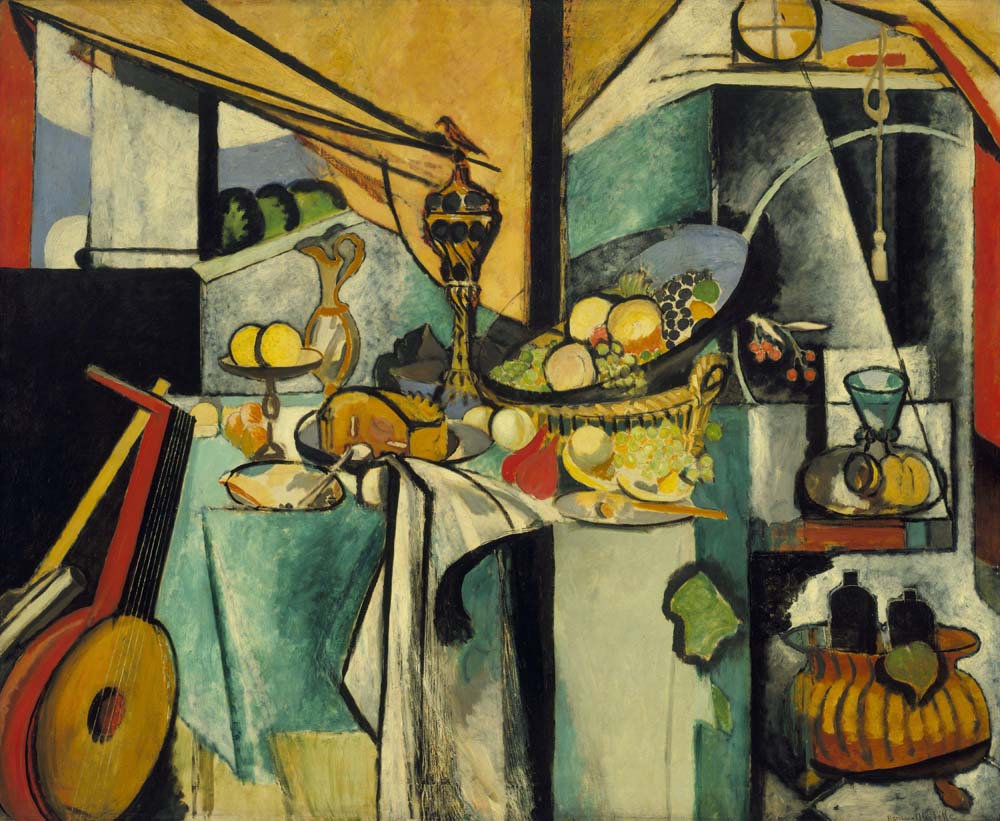 Henri Matisse - Still Life after de Heem's La Desserte, modernist poster print A2 poster print