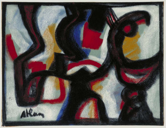 Jean-Michel Atlan - Realm, modernist poster print A2 poster print