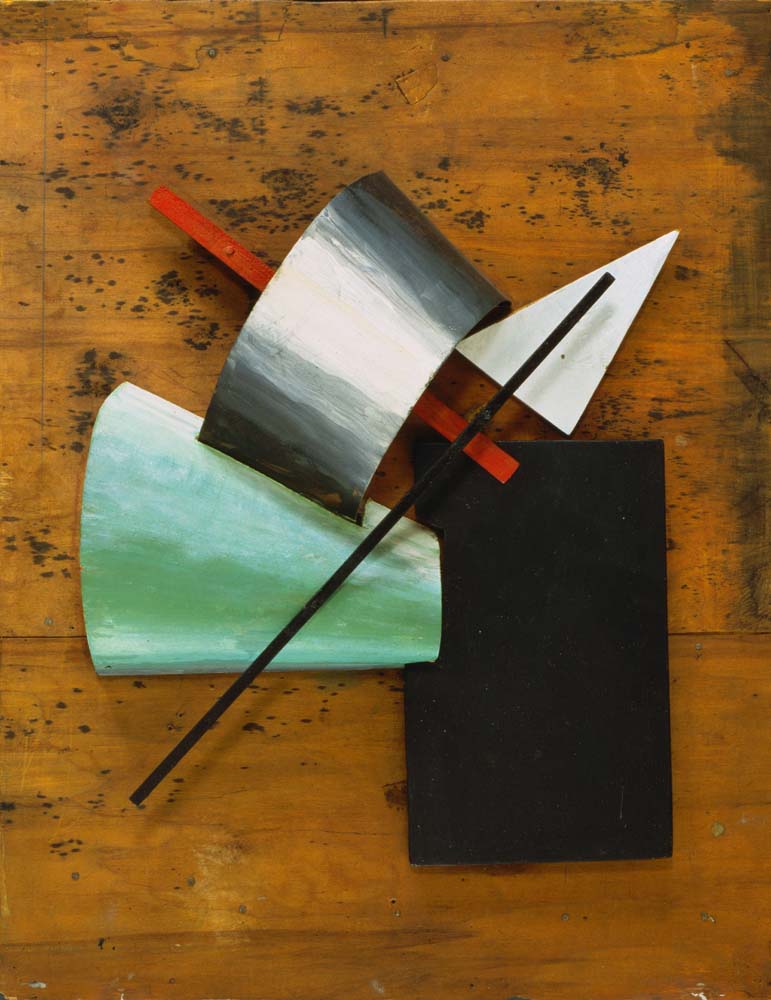 Jean Pougny - Suprematist Relief-Sculpture, modernist poster print A2 poster print