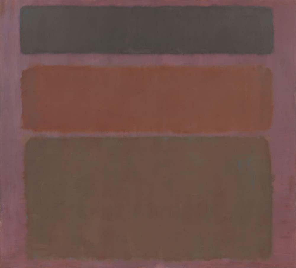 Mark Rothko - No. 16, modernist poster print A2 poster print