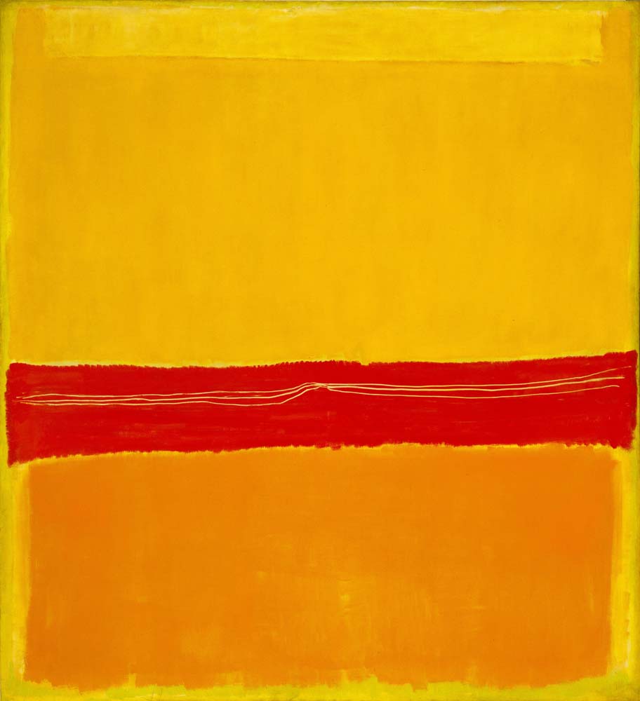 Mark Rothko - No. 5 No. 22, modernist poster print A2 poster print