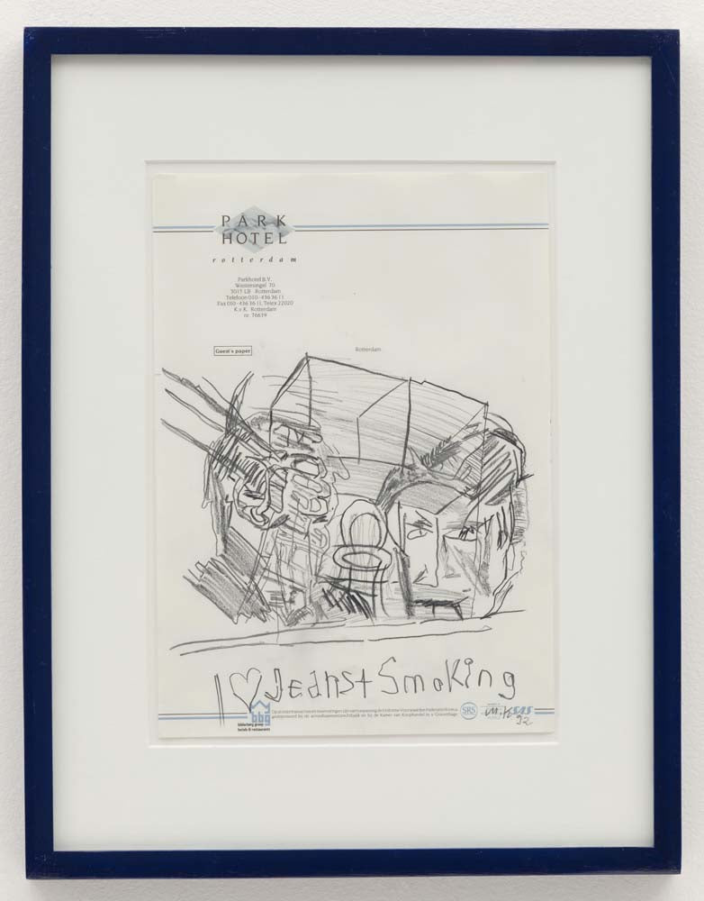 Martin Kippenberger - Untitled (2), modernist poster print A2 poster print