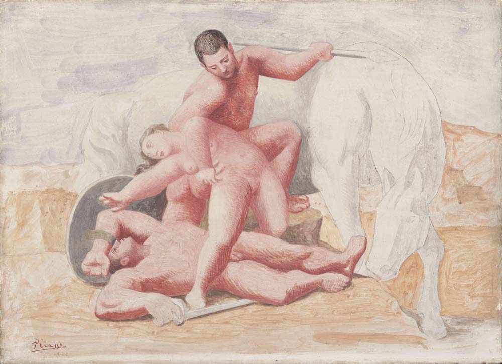 Pablo Picasso - The Rape, modernist poster print A2 poster print