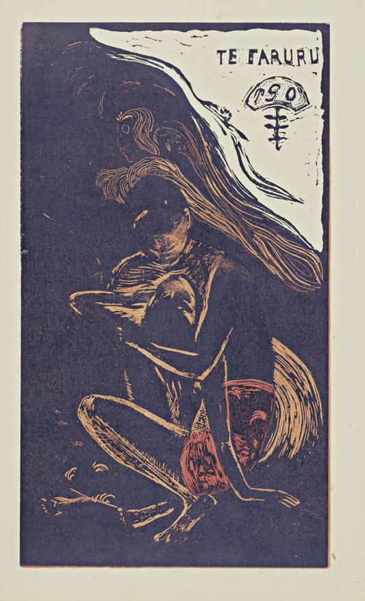 Paul Gauguin - Te Faruru from Noa Noa, modernist poster print A2 poster print