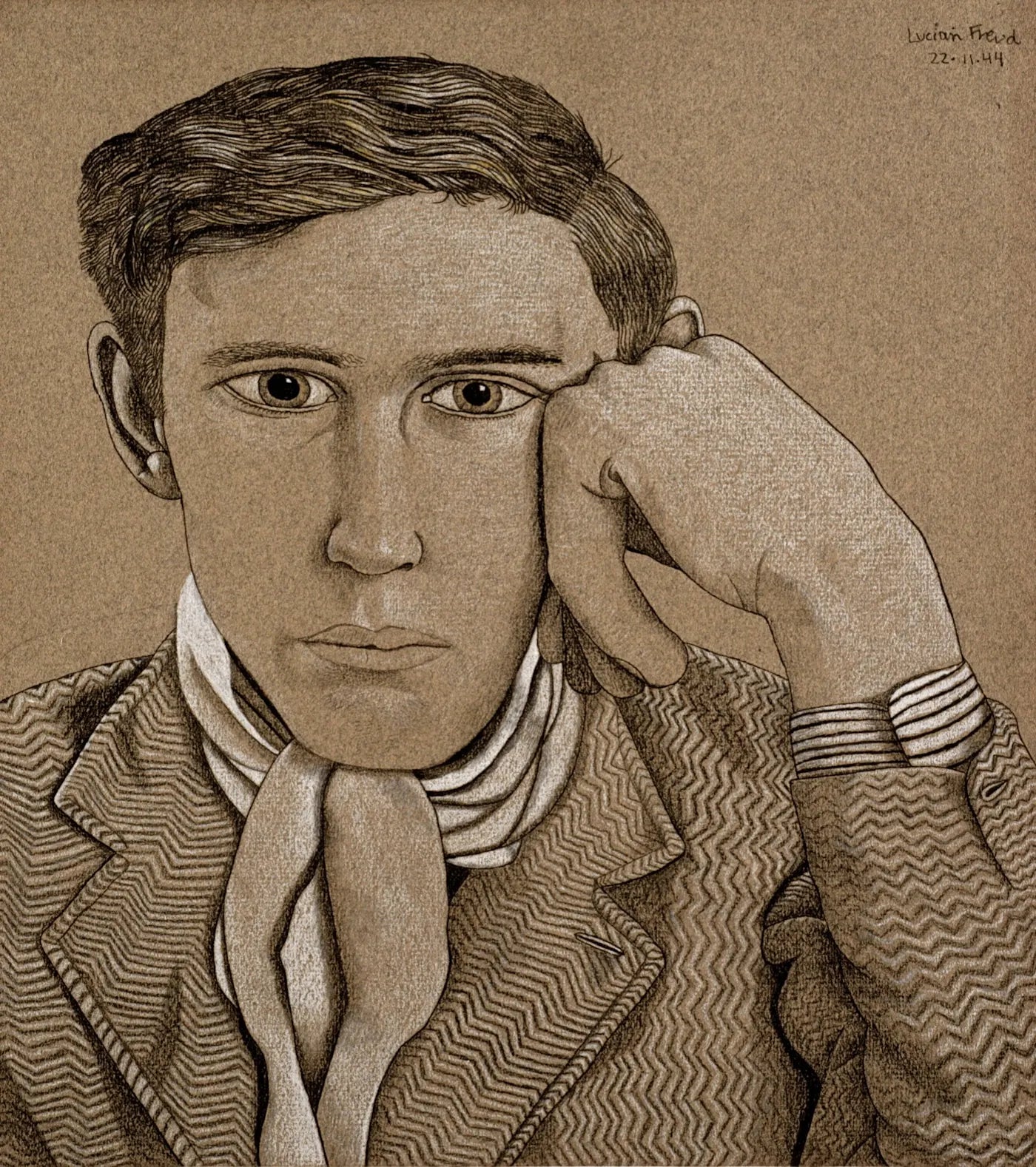 Self Portrait as a Young Man by Lucian Freud