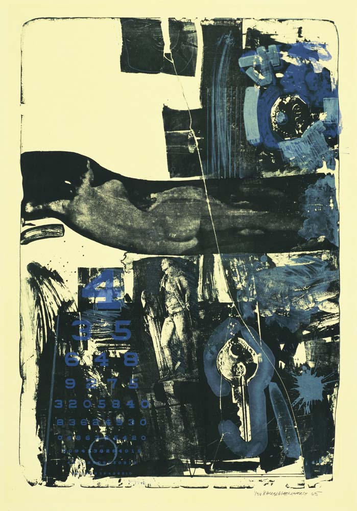 Robert Rauschenberg - , modernist poster print A2 poster print