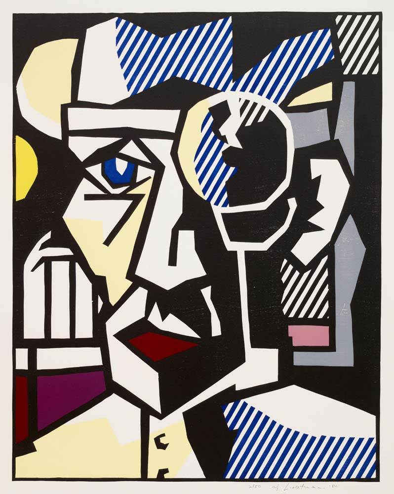 Roy Lichtenstein - Dr. Waldmann, modernist poster print A2 poster print