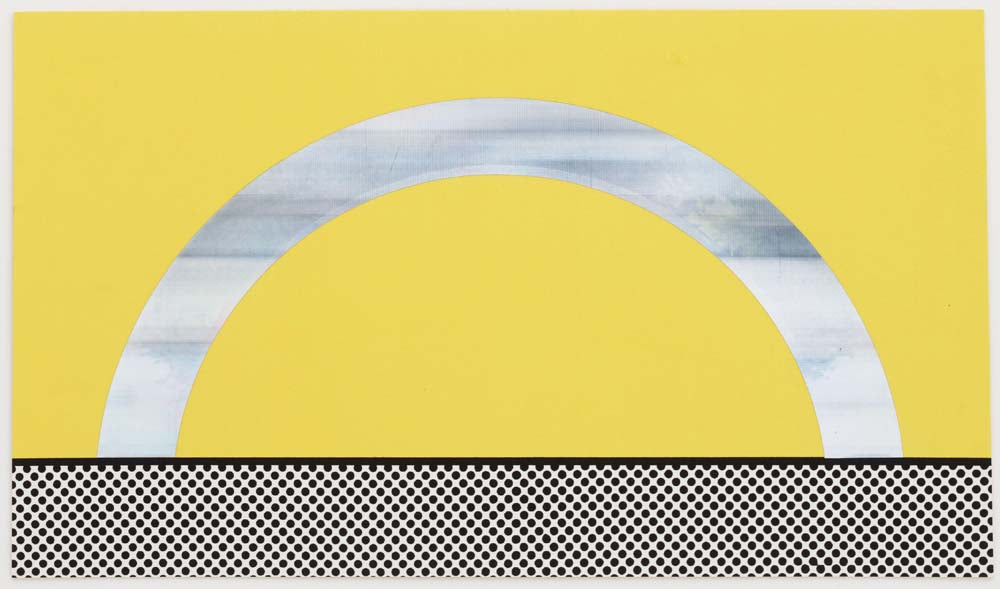 Roy Lichtenstein - Landscape 7 ,46.8"x33.1" A2 poster print