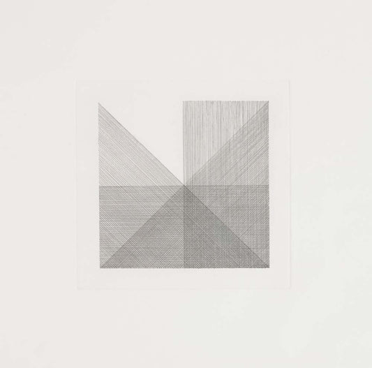 Sol LeWitt - Untitled f (3), modernist poster print A2 poster print