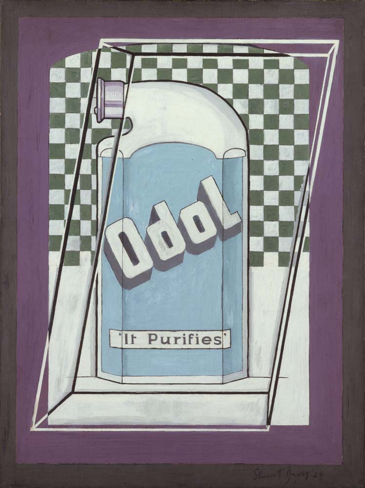 Stuart Davis - Odol, modernist poster print A2 poster print
