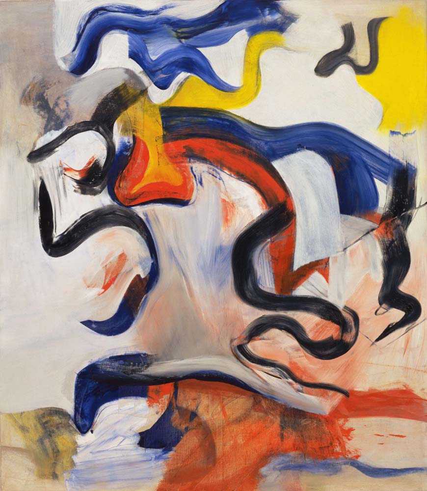 Willem de Kooning - Untitled V, modernist poster print A2 poster print
