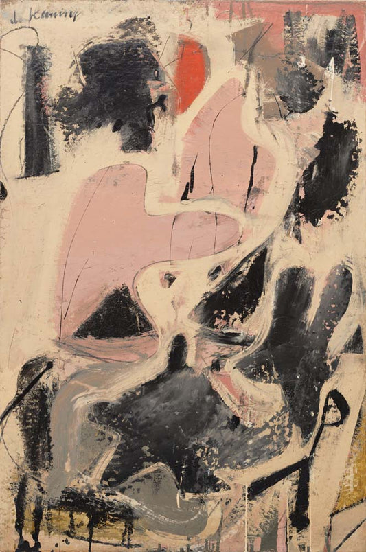 Willem de Kooning - Valentine, modernist poster print A2 poster print