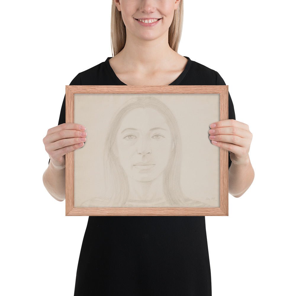 Ada by Alex Katz , Framed poster