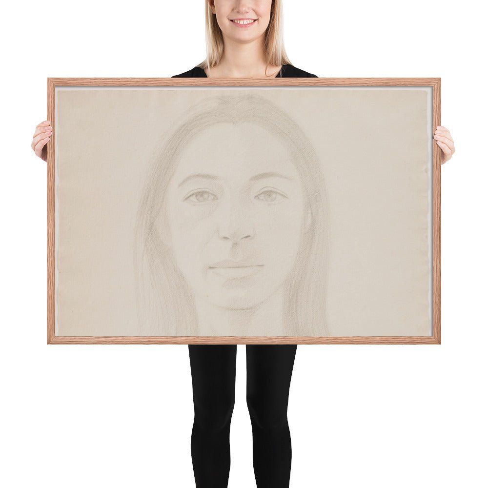 Ada by Alex Katz , Framed poster