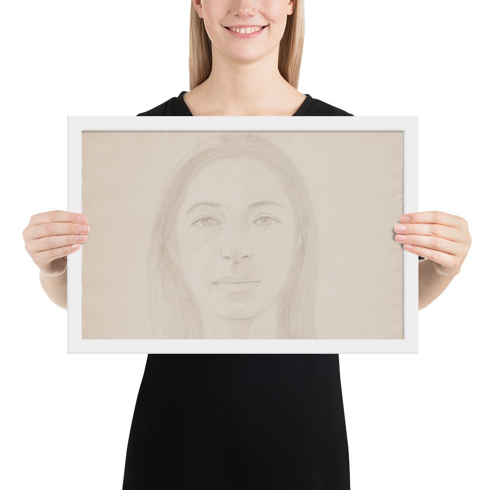 Ada by Alex Katz , Framed poster
