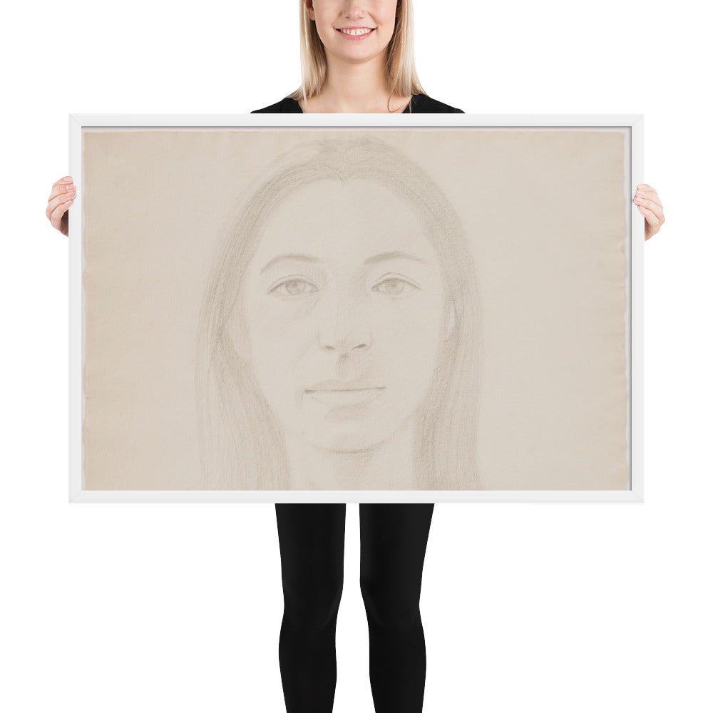 Ada by Alex Katz , Framed poster