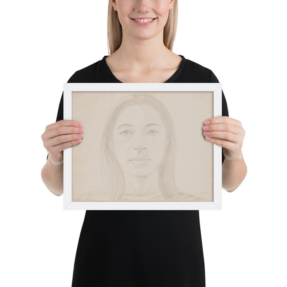Ada by Alex Katz , Framed poster