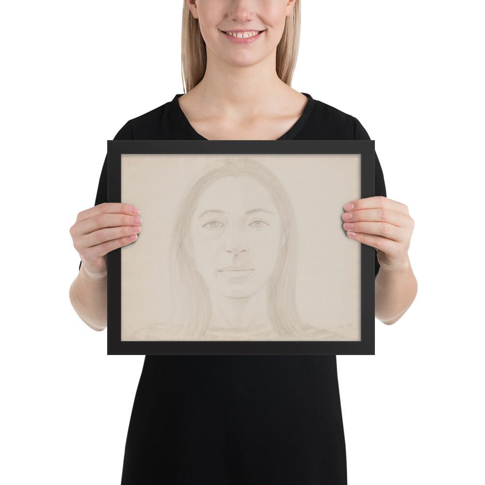 Ada by Alex Katz , Framed poster