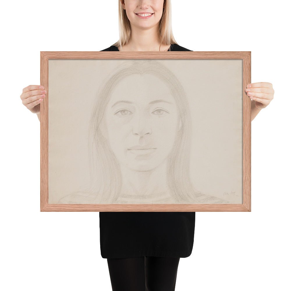 Ada by Alex Katz , Framed poster