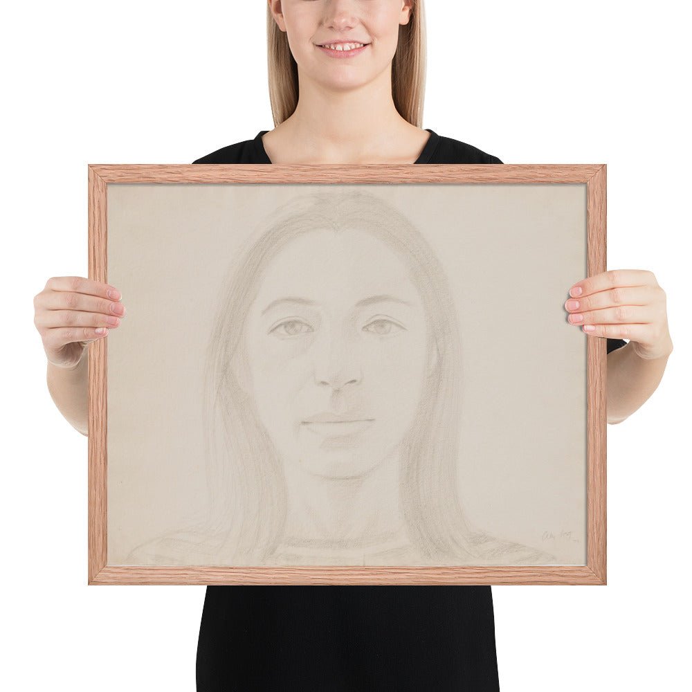 Ada by Alex Katz , Framed poster