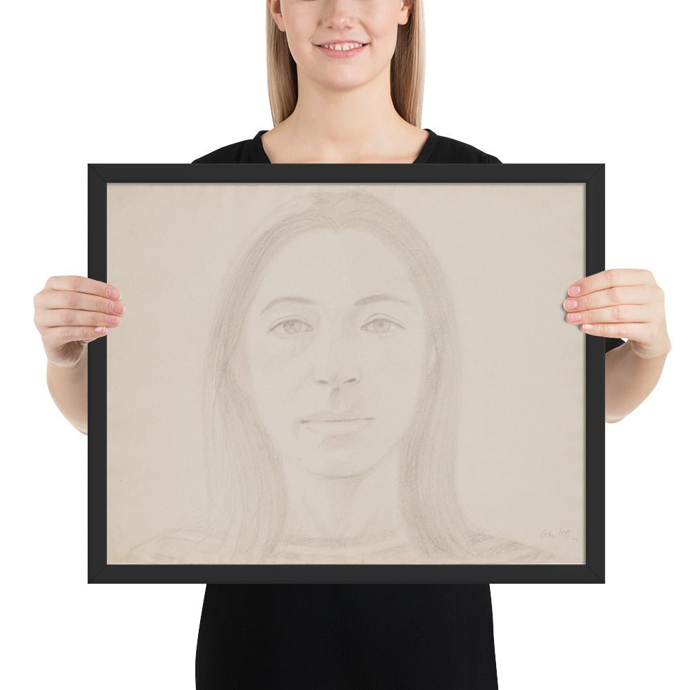 Ada by Alex Katz , Framed poster