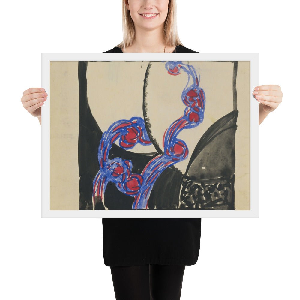 Amorpha Fugue in Two Colors by Frantisek Kupka, Framed poster