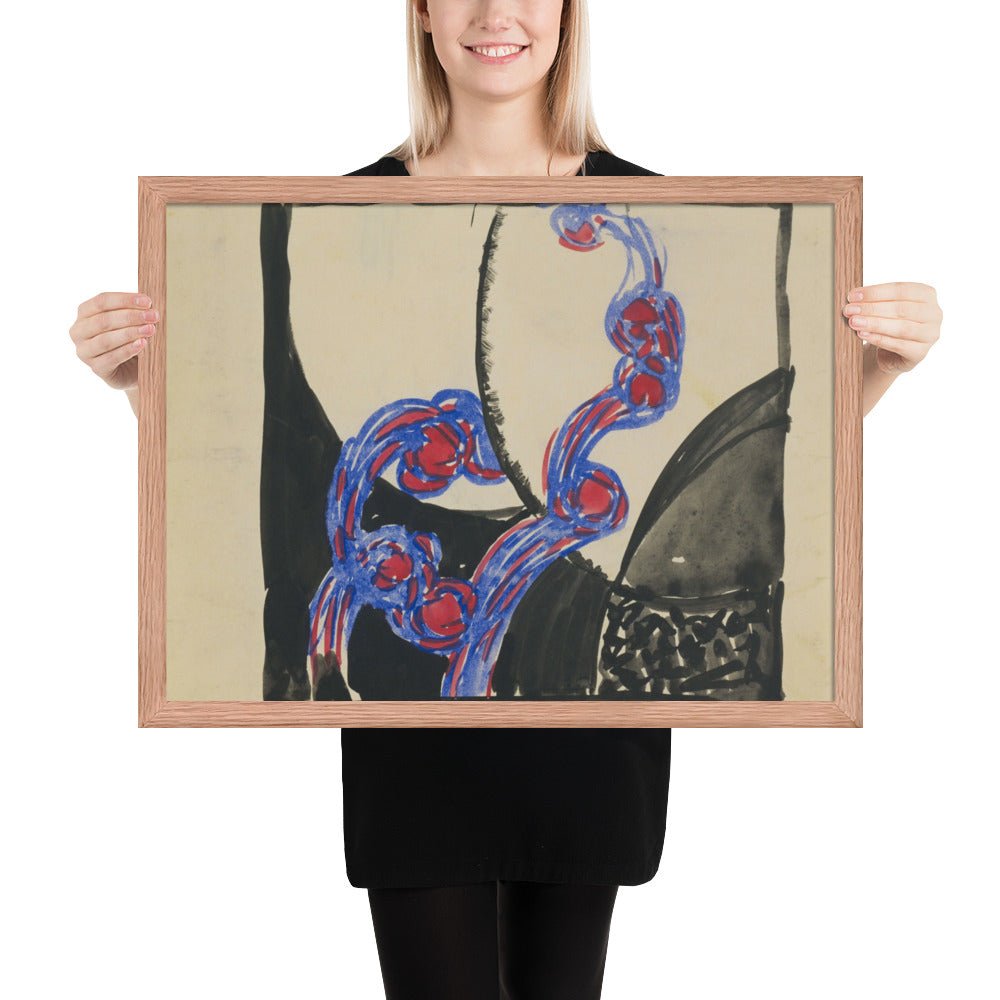 Amorpha Fugue in Two Colors by Frantisek Kupka, Framed poster
