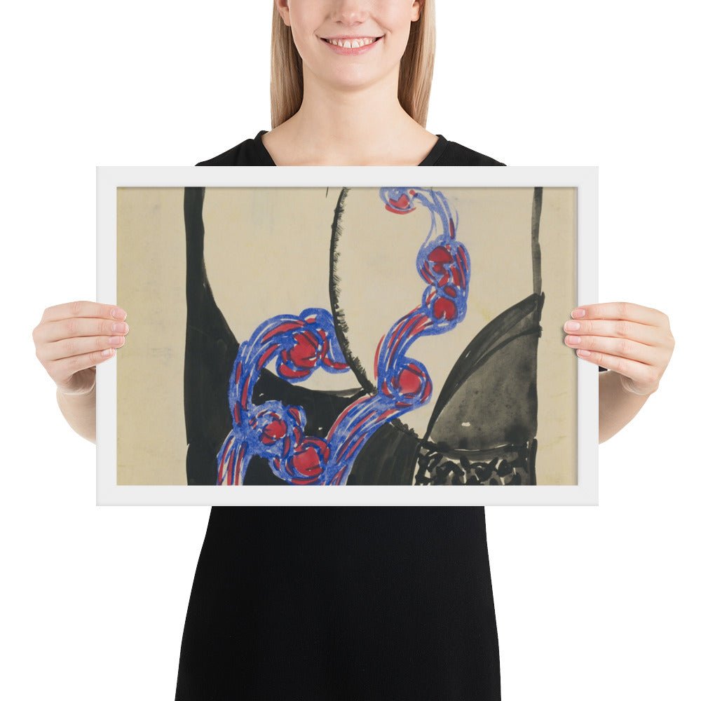 Amorpha Fugue in Two Colors by Frantisek Kupka, Framed poster