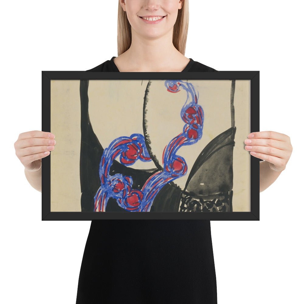 Amorpha Fugue in Two Colors by Frantisek Kupka, Framed poster