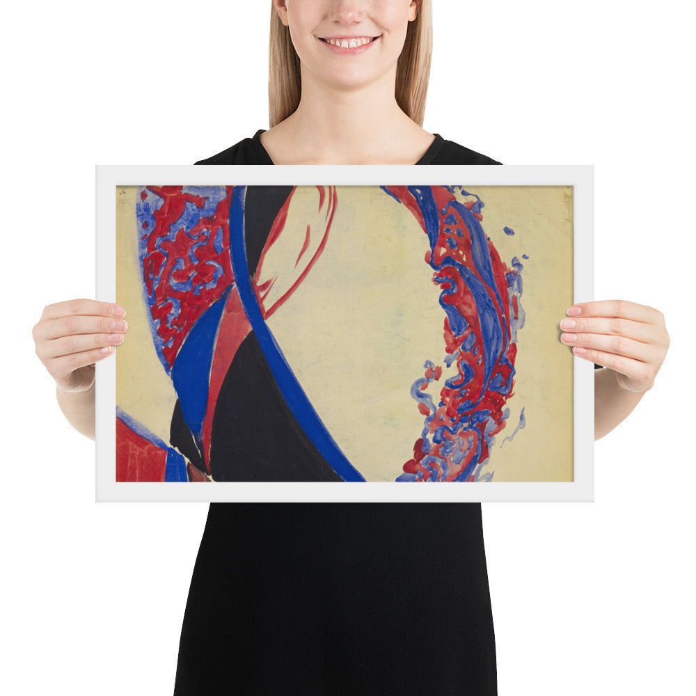 Amorpha Fugue in Two Colors by Frantisek Kupka, Framed poster