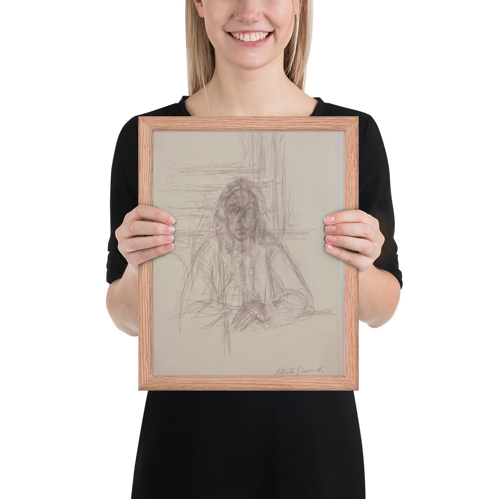 Annette by Alberto Giacometti, Framed poster