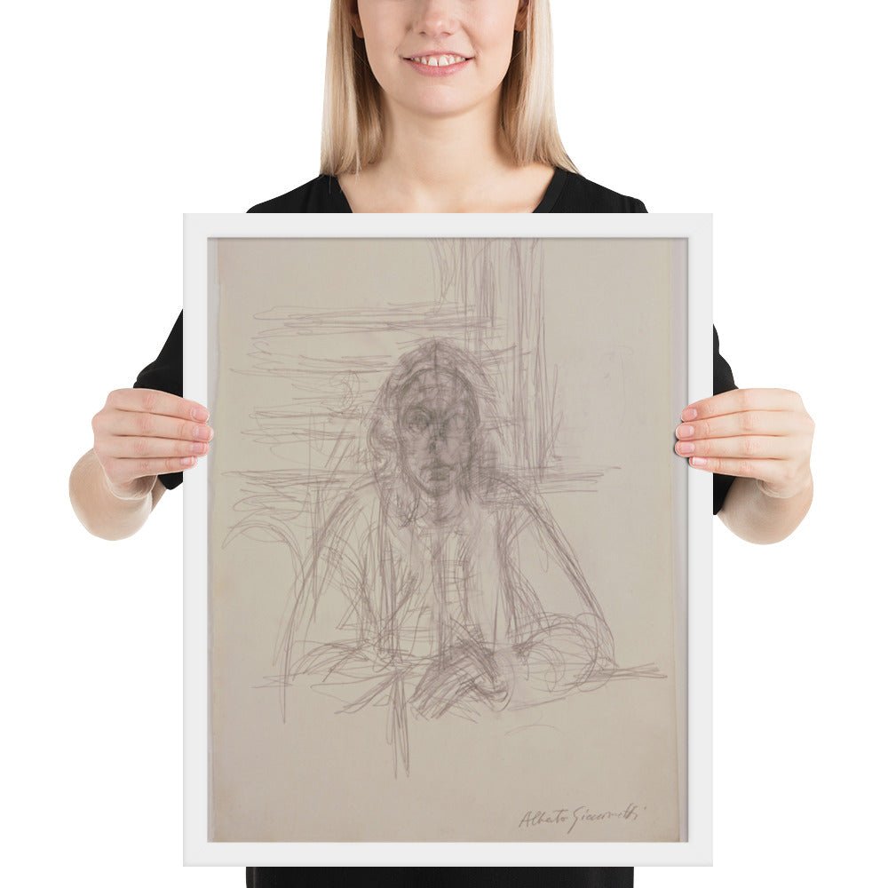 Annette by Alberto Giacometti, Framed poster
