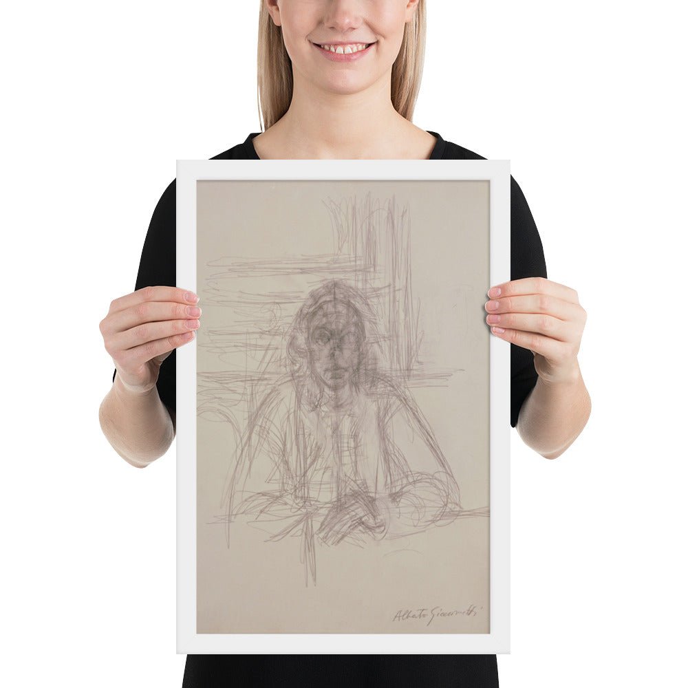 Annette by Alberto Giacometti, Framed poster