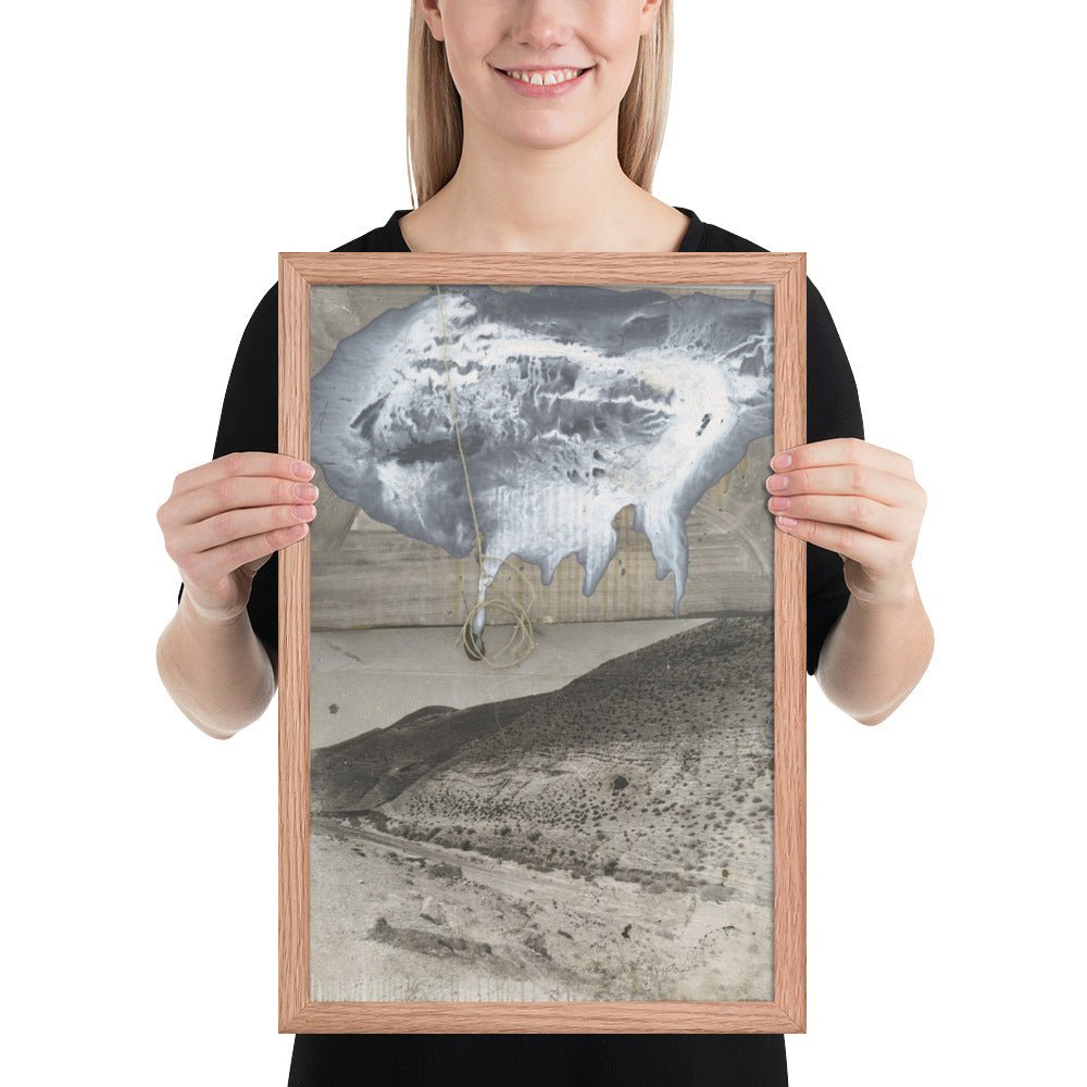 Auszug aus Aegypten by Anselm Kiefer, Framed poster
