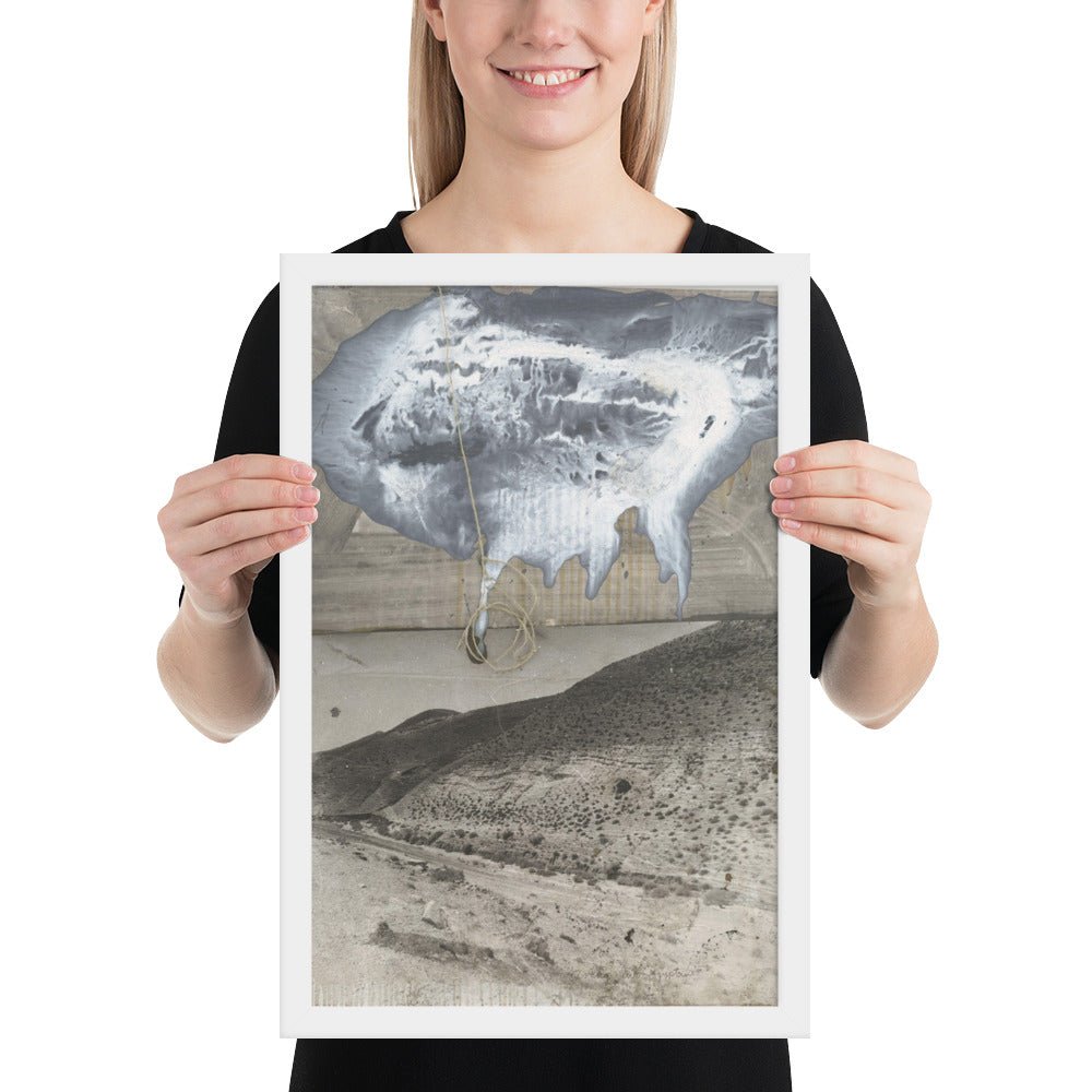 Auszug aus Aegypten by Anselm Kiefer, Framed poster