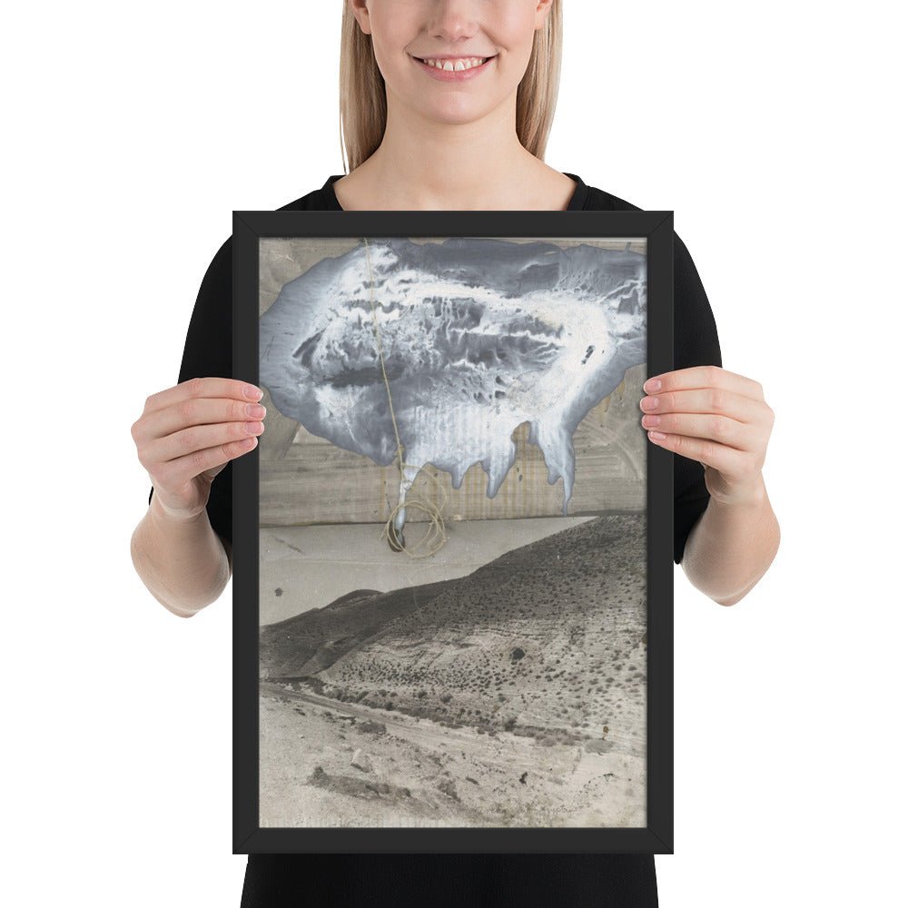 Auszug aus Aegypten by Anselm Kiefer, Framed poster