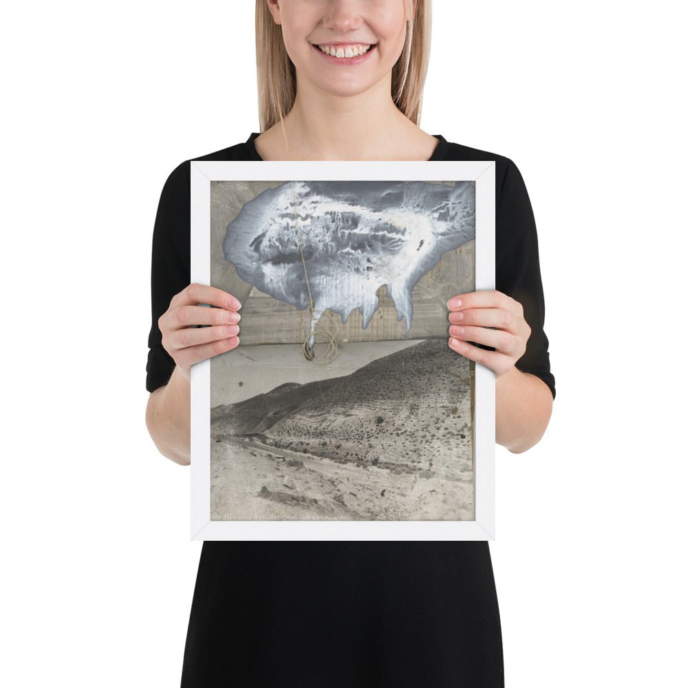 Auszug aus Aegypten by Anselm Kiefer, Framed poster