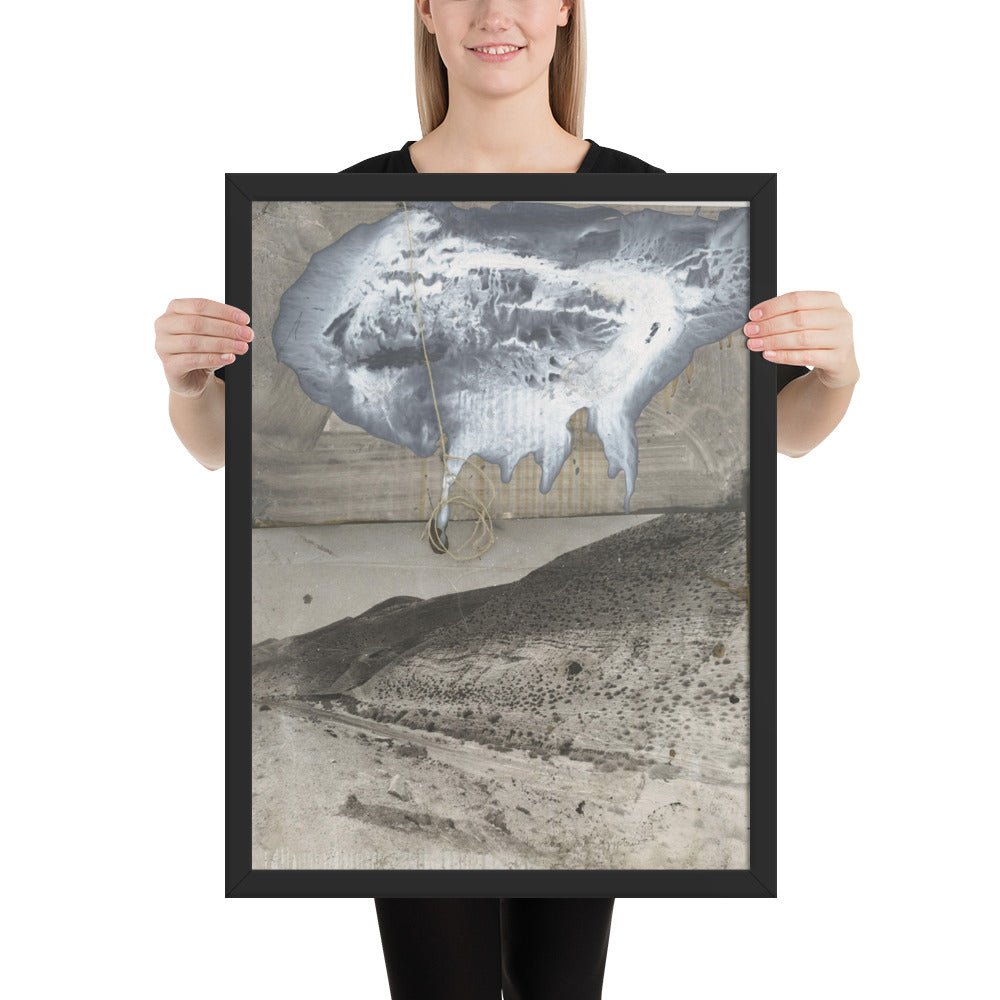 Auszug aus Aegypten by Anselm Kiefer, Framed poster