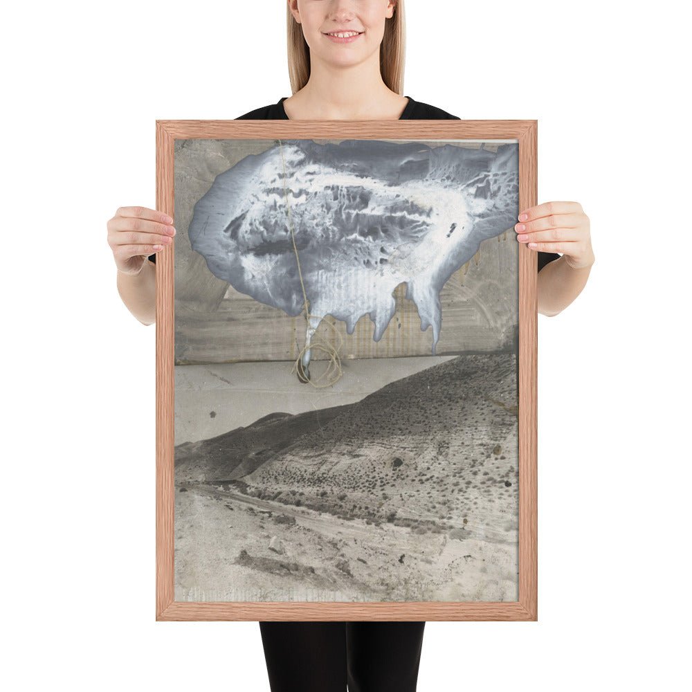 Auszug aus Aegypten by Anselm Kiefer, Framed poster