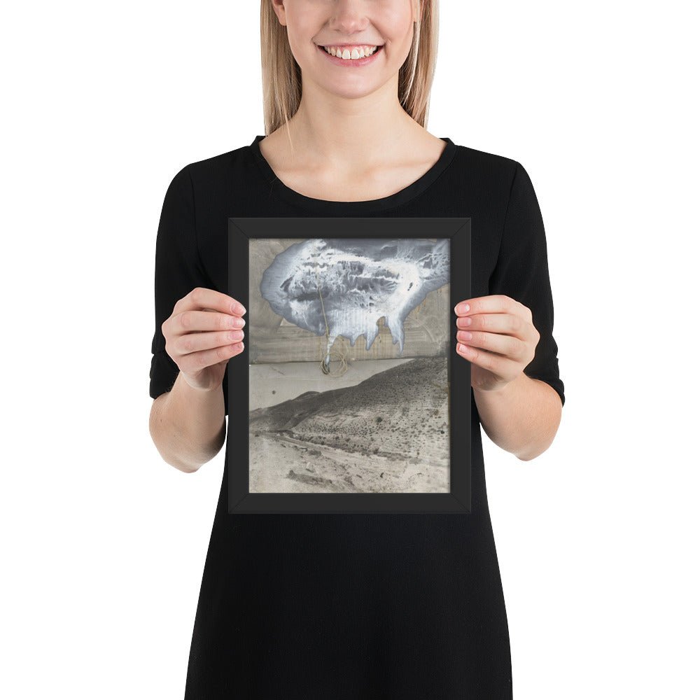Auszug aus Aegypten by Anselm Kiefer, Framed poster