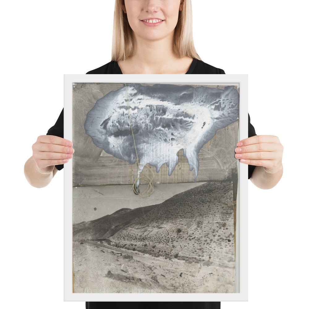 Auszug aus Aegypten by Anselm Kiefer, Framed poster